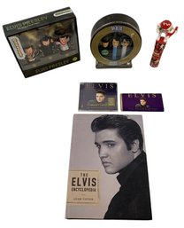 Elvis Presley Little People Set, PEZ Set, M&M Dispenser, Philharmonic CD & More - #S10-3