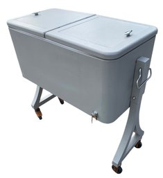 PermaSteel Wheeled Beverage Cooler With Bottle Opener - #FF