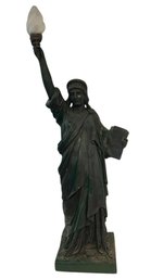 Statue Of Liberty Lighted Fiberglass Statue (WORKS) - #FF