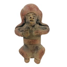 Pre-Columbian Style Pottery Figure - #FS-3