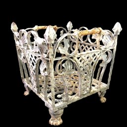 Antique Cast Iron Clawfoot Garden Planter Box (Small) - #S18-2