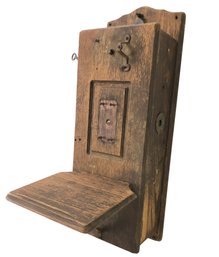 Antique Wall Crank Telephone Ringer Box - #S3-1