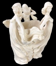 A. Santini Resin Sculpture / Planter, Signed Furiesi (Made In Italy) - #S7-2