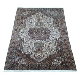 Hand Knotted Persian Style Rug By Revival Rugs (6'6' X 9'8'), Made In Turkey - #BR