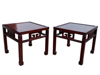 Chinese Square Side Tables By Springfield Furniture Works Inc. - #FF