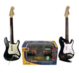 New Bright Pro Dirt RC Buggy (NEW) & Harmonix Fender Stratocaster Rockband Controllers - #S3-5