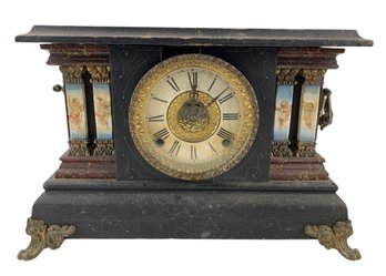 Antique Mantel Clock By E. Ingraham Company - #S6-3