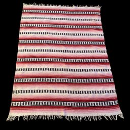 Mexican Striped Serape Blanket - #LR