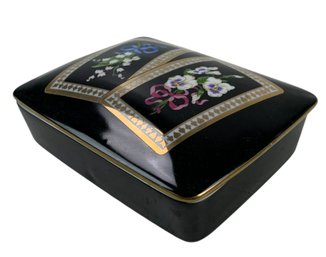 Tiffany & Co. Sybil Connolly Floral Bouquet Playing Card Porcelain Box - #FS-2