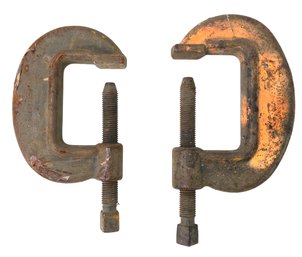 Armstrong Drop Forged C-Clamps, Made In USA (Set Of 2) - #S8-1