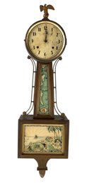 E. Ingraham Co. Treasure Island Banjo Clock - S7-4