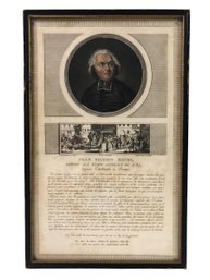 'Jean Sylvain Mauri' Hand Colored Aquatint By Charles Levachez & Etching By J. Bertraux - #S18-1