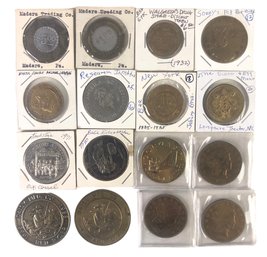 Collection Of Vintage Tokens: North Shore Animal League, Butter & Egg Man & More - #JC-B002