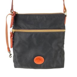 Dooney & Bourke Nylon Letter Carrier Crossbody With Leather Strap & Trim - #S15-3