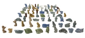 Collection Of Red Rose Tea Wade Of England Circus & Endangered Species Figurines - #S9-2