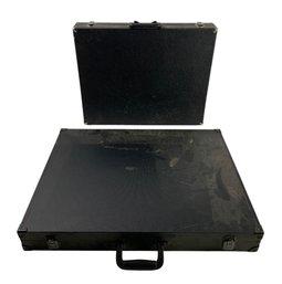 Pair Of Hard Top Art Portfolio Cases - #BR