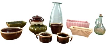 Mid-Century Planters, Bottles & Jugs By McCoy Pottery, California Pottery, Marcrest & More - # #S15-1