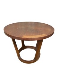 1960s Mid-Century Modern Lane Rhythm Round Cigarette Table - #LR