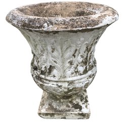 Vintage Concrete Garden Urn - #LSOB