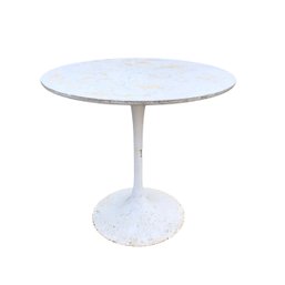 Vintage 30-Inch Round Tulip Bistro Table - #BR