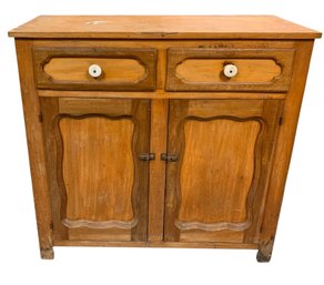 Antique Farmhouse Jelly Cabinet - #BR