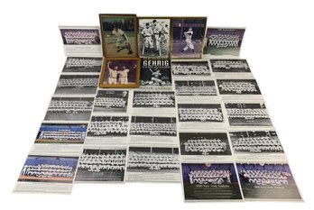 MLB Baseball Photos & Prints: Autographed Phil Rizzuto & Tom Henrich & More - #S10-3