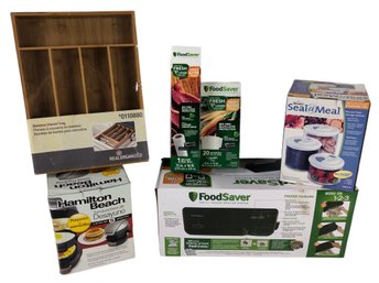 Hamilton Beach Breakfast Sandwich Maker, Foodsaver Vacuum Food Sealer & More - #S7-5