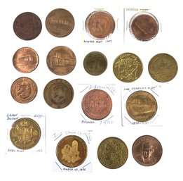 Collection Of Commemorative Treasury Department Tokens - #S15-3