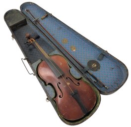Antique Violin With Case - #S1-5