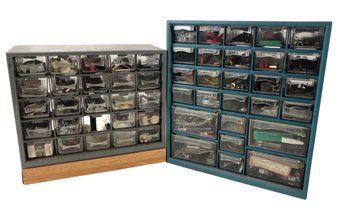 Pair Of Hardware Organizers With Contents - #S8-1