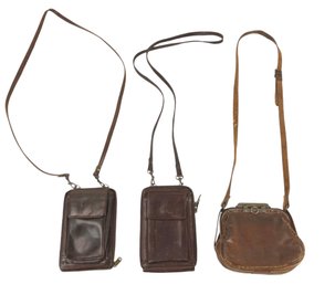 Vintage Leather Crossbody Bags - #S13-2