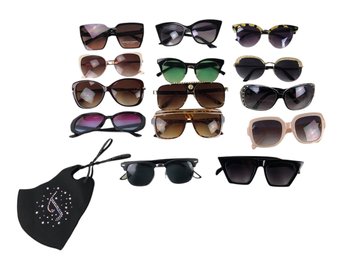 Collection Of Sunglasses: Oscar De La Renta, Martha Stewart & More - #S19-3