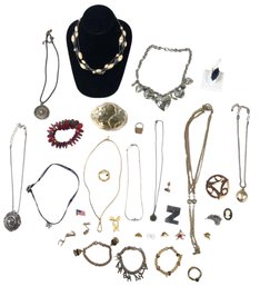 Collection Of Costume Jewelry & Belt Buckle By Charmant Belts Inc. - #JC-L