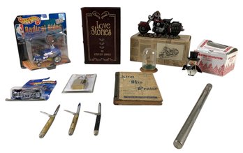 Schrade Pocket Knives, Hot Wheels Radical Rides #1 Anfernee Hardaway & More - #S7-4