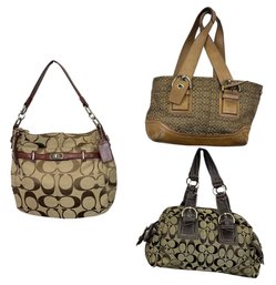 Collection Of Coach Handbags - #S19-2