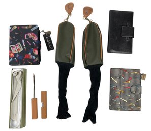 Mulholland Brothers Leather Pouches, Nicole Miller Organizers, Letter Opener & Wallet - #S17-2