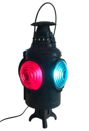 Railroad 4-Way Switch Lamp By Dressel Railway Lamp & Signal Company, WORKS - #S8-2