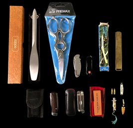 Zippo Letter Opener, Kershaw Ken Onion, Swiss & More - #S22-4