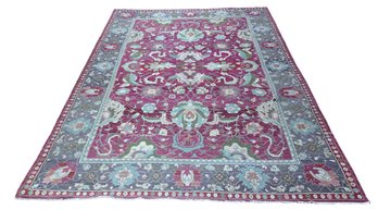 Persian Hand Knotted Wool Rug (12'4' X 18'4') - #FF