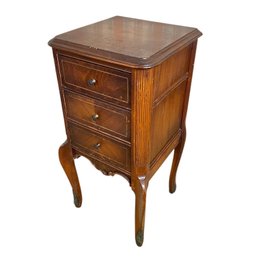 French Louis XV Style Nightstand - #LR