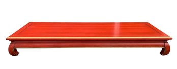 Japanese Chabudai Wood Coffee Table - #BR