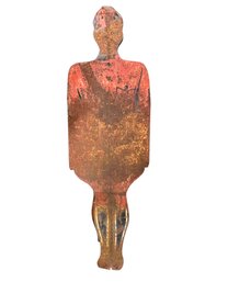 Antique Metal Crossing Guard Sign - #BR