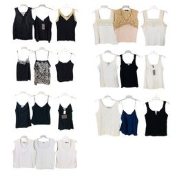 Tank Tops & Camisoles: August Silk, Chico's, Lauren Ralph Lauren, Paper Crane, Royal Silk - #S15-3