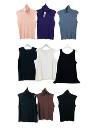 Collection Of Tank Tops: August Silk, Chico's, Grace Dane Lewis & Susan Graver - #S19-3