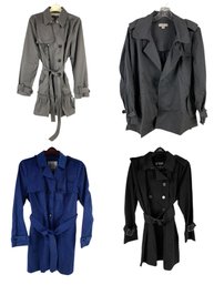 Women's Trench Coats: Sandro Studio, Weatherproof, Coldwater Creek & London Fog - #CR