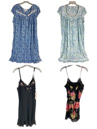 Christian Dior Mini Dress, Oscar De La Renta Nightgown & Eileen West Nightgowns - #S11-2