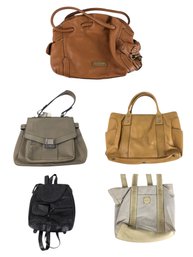 Collection Of Handbags: Big Buddha, Cole Haan, Michael Kors, Tignanello & Trina - #S13-4