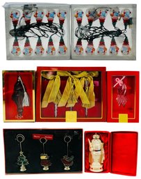 Lenox Holiday Ornaments, Snowman String Lights, Nutcracker Ornament & Holiday Card Holders - #S4-1