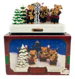 Wonderland Bear Band Lighted Musical Animated Decoration (WORKS) - #S3-3
