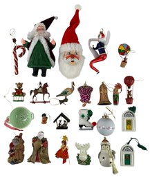 Christmas Ornaments: Belleek, Pioneer Woman, Clip-On Mercury Glass & More - #S5-3